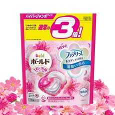 보르도 일본 캡슐 세탁 세제 4D젤볼 33개입