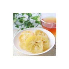 야마시타야 소스케 말린 과일 레몬 국산(500g/세토우치산/둥근 자르기) 동결건조과일 간단한 선물 홍차 반생타입 간식 말린 과일, 1개