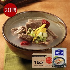 진한 갈비탕 600g x 20개1box 일품갈비탕 왕 소갈비탕, 없음, 20개