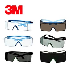 3M 보안경 SF3700 안경겸착용 눈보호안경 김서림방지 시큐어핏 자외선 차단, SF-3701AS, 1개