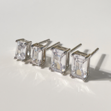 실버스퀘어귀걸이