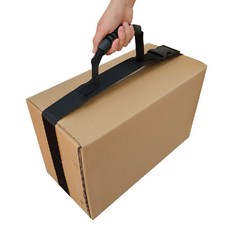 상자 운반 손잡이 박스 스트랩 짐 캐리어 끈 일자, 1개