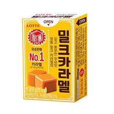 롯데제과 밀크카라멜 50g 12개