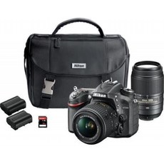 니콘 D7200 24.2 MP DX-형 디지털 SLR 카메라(와이파이 및 NFC 포함) - 검은색(CERTIF1ED 교체), 단일옵션