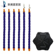 육발 용접대 회전 멀티 알루미늄 모형비행기 타임머신 부품 전기판 도구, 블랙