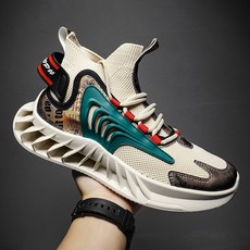 고 방 운동 캐 주 얼 망 면 통기 성 편안 한 남자 신발 패션