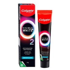 Colgate Visible White O2 Teeth Whitening Toothpaste (Aromatic Mint), 3개, 50g