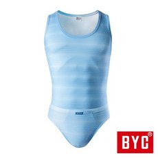 BYL1289 BYC 순면 남자 민소매 런닝 삼각 팬티 세트