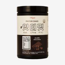 델리스푼 단백질 쉐이크 잇더핏 대용량 520g 파우더 (더블초코맛), 1개