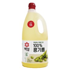 업소용 백설식용유 콩기름 1.8L