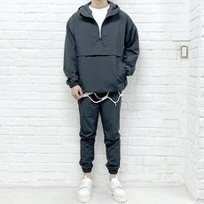 반즈 남자 봄 가을 아노락 후드 조거팬츠 트레이닝 셋트2color