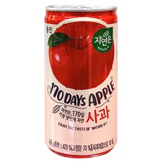 웅진 자연은 사과 (1박스), 30개, 180ml