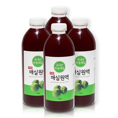 예가촌 매실청 매실 원액 3년숙성 발효 액기스 1000ml