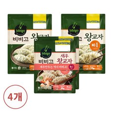 CJ제일제당 [CJ]비비고 왕교자 1.05kg X 2봉 + 새우왕교자 315g X 2봉, 단일옵션