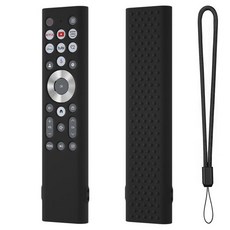 Hisense 실리콘 리모컨 케이스 보호 커버 클래스 A7 U8 시리즈 LCD 4K 100U88N 용, 한개옵션1, 07 Black
