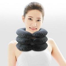 디스크견인기 지지보호대 거북목보조기 일자경추늘리기 굽은목스트레칭, 1개, 쿠팡린이 본상품선택