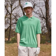 빈트릴 골프 BEENTRILL GOLF 반팔 카라니트라이트 그린 BA232KT003LR 152727