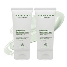 사라팜 1+1 그린티 카밍 선크림 SPF50 PA++++ 50ml, 단품