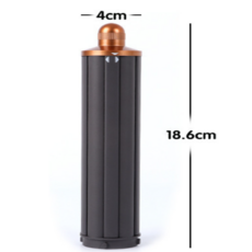 윈드 뚜동이네 다이슨 슈퍼소닉 에어랩 호환 양방향 호환 롱배럴 40mm, 골드