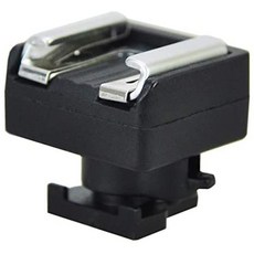 [해외직구]JJC MSA-1 Canon Camcorder Mini Hot to Universal Shoe Adapter, 1개, One Color_One Size