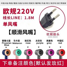 110v 드라이기 접이식 110V 휴대용 경량 미니 겸용, 유럽 220V  2m-표준 단일 노즐