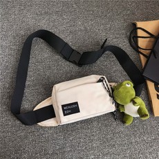 야광 힙색 커플 미니백 나일론 벨트백 허리색 여성 트렌드 INS 숏 뛰어넘다 방수 슬링백