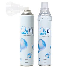 오투포유 식약처 승인 휴대용산소캔 816ml 수능 산소통 산소마스크, 1개