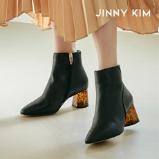 지니킴 [정가218 000] 리얼레더 Leo 레오 앵클부츠 6cm