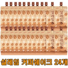 롯데제과 설레임 커피쉐이크 24개 (1박스) 아이스크림, 1box, 160ml