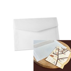반투명봉투 카드포장 증명사진봉투 포토카드보관 엽서봉투 유산지봉투, 증명사진(6X6)