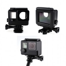 고프로 검정 터치 하우징 방수 케이스 GOPRO HERO 4 3, 단품, 단품
