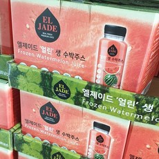 코스트코 엘제이드 얼린 생 수박주스 250ml x 8개입, 아이스팩 포장