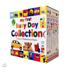 DK 마이 퍼스트 비지데이 7권 박스세트 (세이펜 호환) My First Busy Day Collection : 우리 아이 첫번째 영어 단어 사전 : Tow...