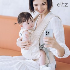 아가방 아가띠 엘츠심플 쿨 아기띠 74Q084702 업는띠 아가몰 아룰렛, BEIGE (크림 베이지)