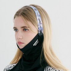 비에스래빗 2223 BSRABBIT BSRBT V-LINE LOGO BAND BALACLAVA CYBER WAVE [NO.1] 바라클라바, FREE, 1개