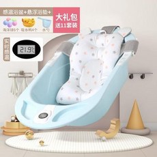 노브랜드 목욕통 아기 목욕통 보아 신생대 온도계 좌욕망 쿠션 목욕-16288, 단일옵션, 옵션10