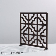 한옥 창살 동양 문살소품 창문 격자무늬 창호 촬영 배경 보드 장식, 꽃호두알 스탠드 포함