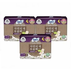 쏘피 [바디피트] 무표백 유기농 슈퍼롱 10P X 2팩, 오버나이트, 10개입, 3개