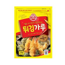 오뚜기 튀김가루 1KG 쏘울푸드 홈캉스 완내스, 3개
