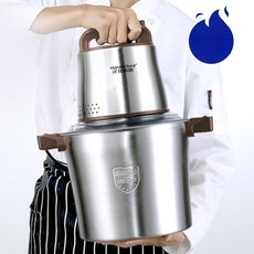 마늘 가는 기계 다지는 전동 고기 분쇄기 업소용 대용량 10L, 1개, 1800W 칼날 3세트