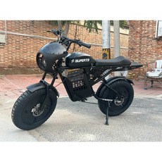 super73 RXstar 레트로 전기자전거 튜닝 오프로드, 1개