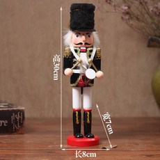 호두까기인형 유럽 복고풍 장식 30cm 38cm