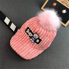 코듀로이곰돌이모자