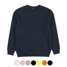 에프티엔티[당일배송]세미오버핏 무지 기모 맨투맨(XS~XL)