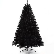 크리스마스 고급 블랙트리 무장식 전나무 풍성한 스카치트리, 180cm