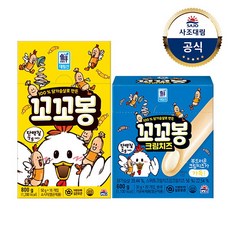 [사조대림] 꼬꼬봉 800g(50gx16) x1개 +꼬꼬봉 크림치즈 600g(30gX20)