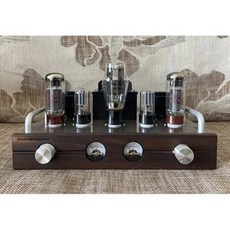 EL34 진공관 앰프 DIY 키트 고출력 저왜곡 웜 보이스 블루투스 5.0 Vu 계량기 HIFI 오디오 6.5w * 2, [02] 220V, [10] Finished with BT, 10 Finished with BT_02 220V - 디오slash6