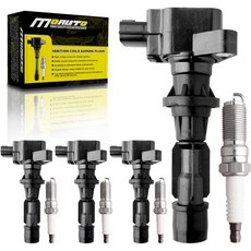 MOAUTO 6개 점화 코일 팩 UF603 30520R70A01 및 아큐라 RL TL TSX ZDX 혼다 어코드 크로스투어 오디세이 파일럿 리지라인 3.5L 3.7L V6와 호환, UF540 미국직구