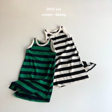 주니어민소매원피스