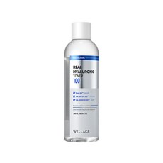 웰라쥬 NEW 리얼 히알루로닉 100 토너 200ml +수딩 마스크 5매 증정 속건조해결 속수분토너